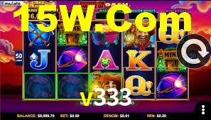 v333: Jogos de Caça-Níqueis-Altas Recompensas, Roleta-Velocidade, Blackjack-Desafios Máximos